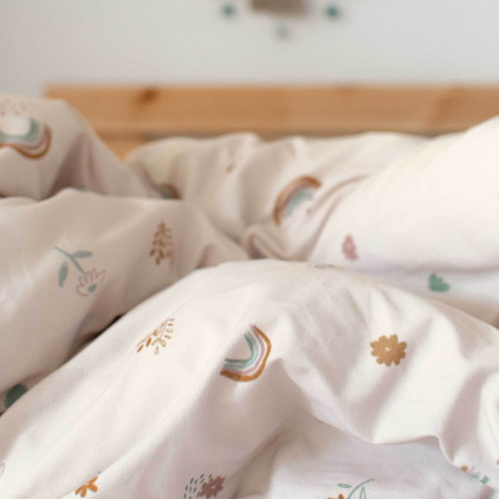 Iris Dekbedovertrek 2-delig Happyfriday Mini, Veelkleurig, 100% katoen, de kwaliteit van 150 TC