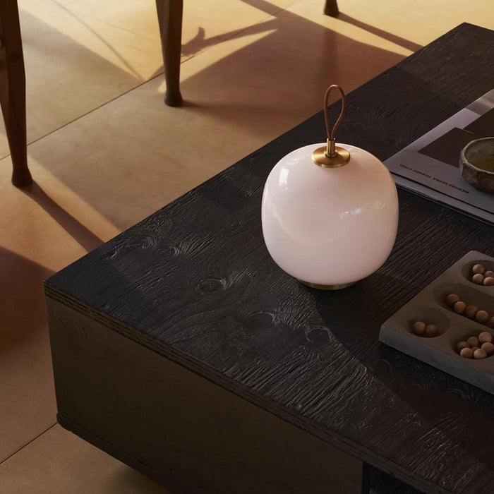 Louis Poulsen VL 45 Radiohus Portable tafellamp Brass|Glossy Pale Rose