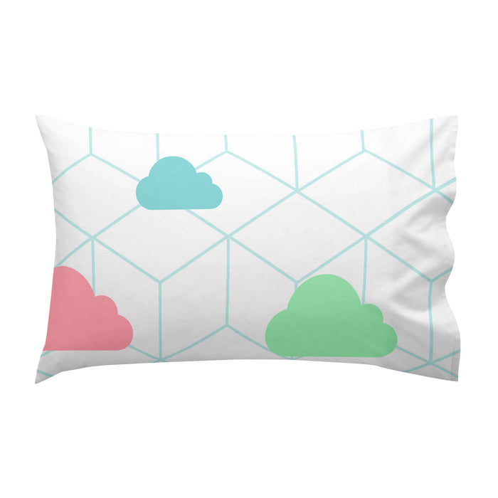 Rainbow Dekbedovertrek wieg 2-delig Happynois, Veelkleurig, 100% katoen, de kwaliteit van 150 hilos