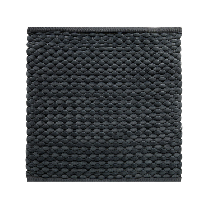 Maks Badmat Dark Grey | 70 x 120 cm | Grijs | Katoen