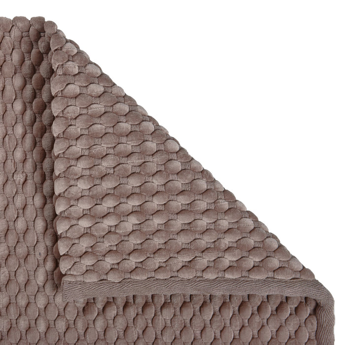 Maks Badmat Taupe | 60 x 60 cm | Bruin | Katoen