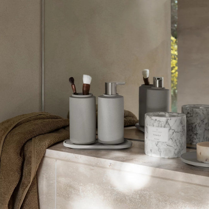 Creto Toiletborstel Micro Chip | Grijs | Polystone