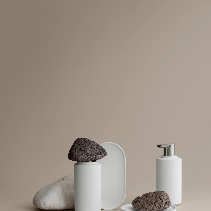 Creto Toiletborstel Lily White | Wit | Polystone