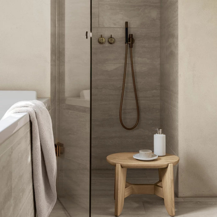 Creto Toiletborstel Lily White | Wit | Polystone