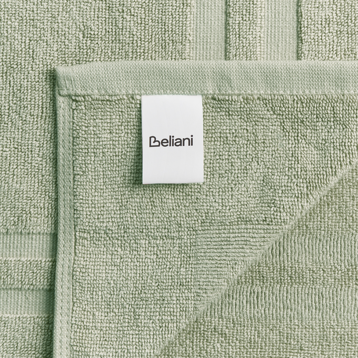 Beliani - ATAI - 11-delige handdoekset - Lichtgroen - Katoen