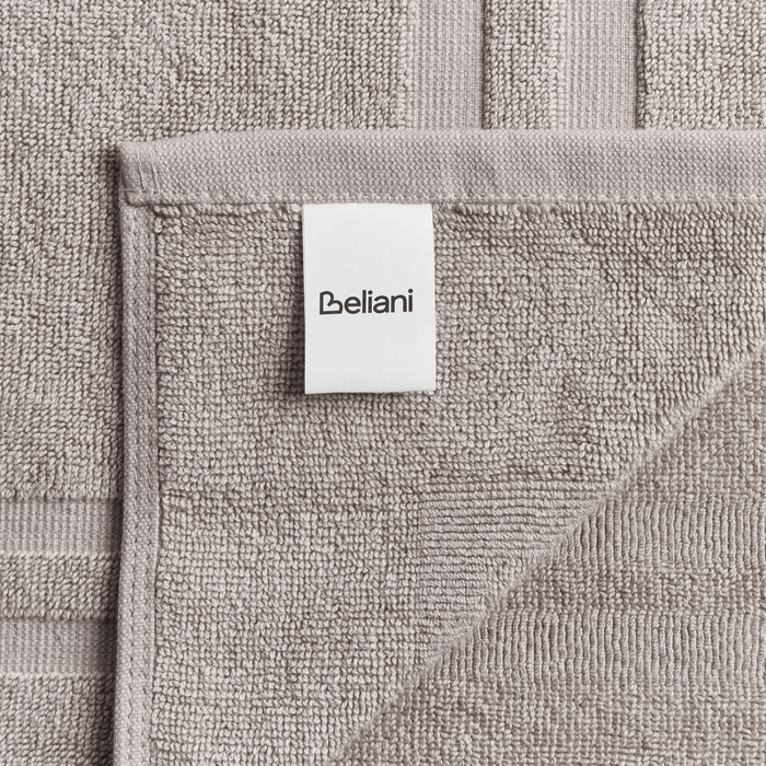 Beliani - ATAI - 11-delige handdoekset - Lichtgrijs - Katoen