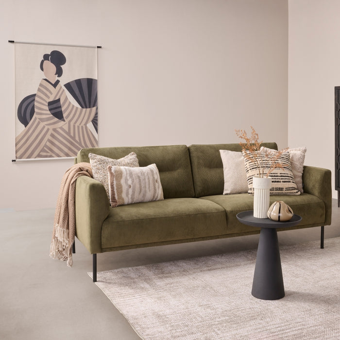 HD Collection Wandkleed Japandi - - Polyester - 105x136x0cm (BxHxD)