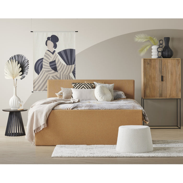 HD Collection Wandkleed Japandi - - Polyester - 105x136x0cm (BxHxD)