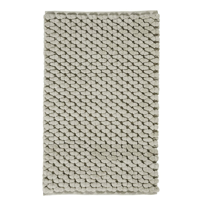 Nomad Badmat Greige | 70 x 120 cm | Grijs | Beige | Katoen | Polyester