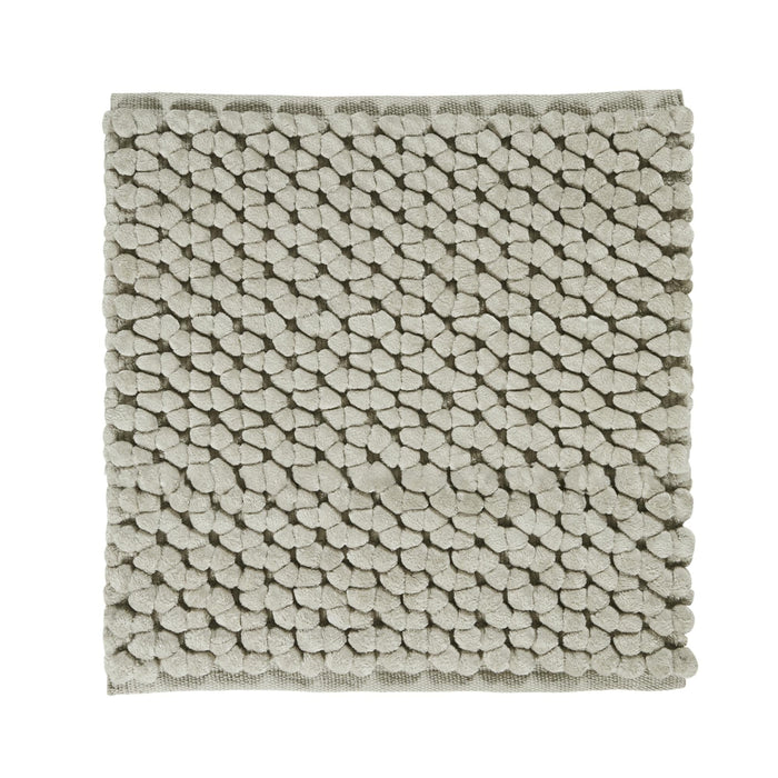 Nomad Badmat Greige | 70 x 120 cm | Grijs | Beige | Katoen | Polyester