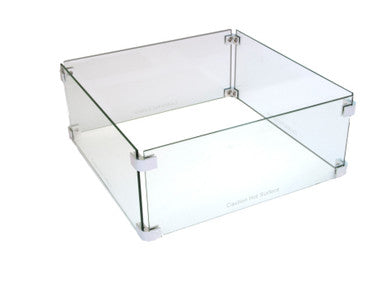 Glasombouw geschikt voor Gofire vierkant 40 x 40 cm