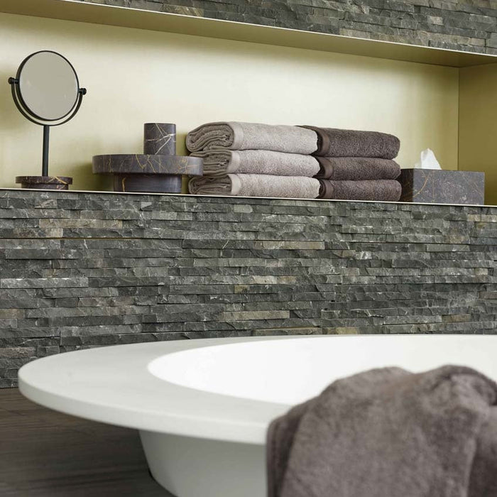 Porto Tissuehouder Black | Zwart | Grijs | Natuursteen