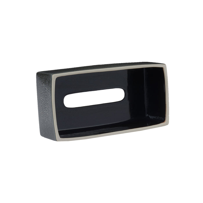 Ugo Tissuehouder Olive Black | Zwart | Grijs | Stoneware