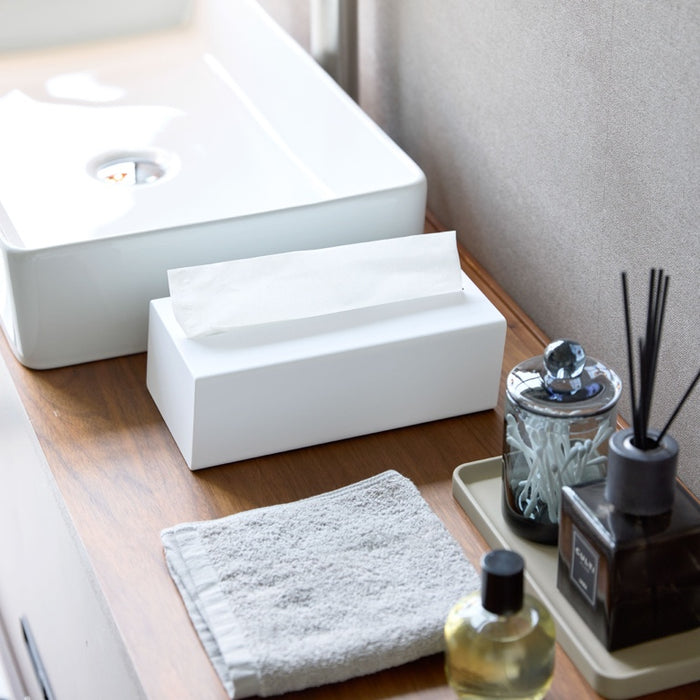 Yamazaki Vertical Tissuebox - Tower - Wit