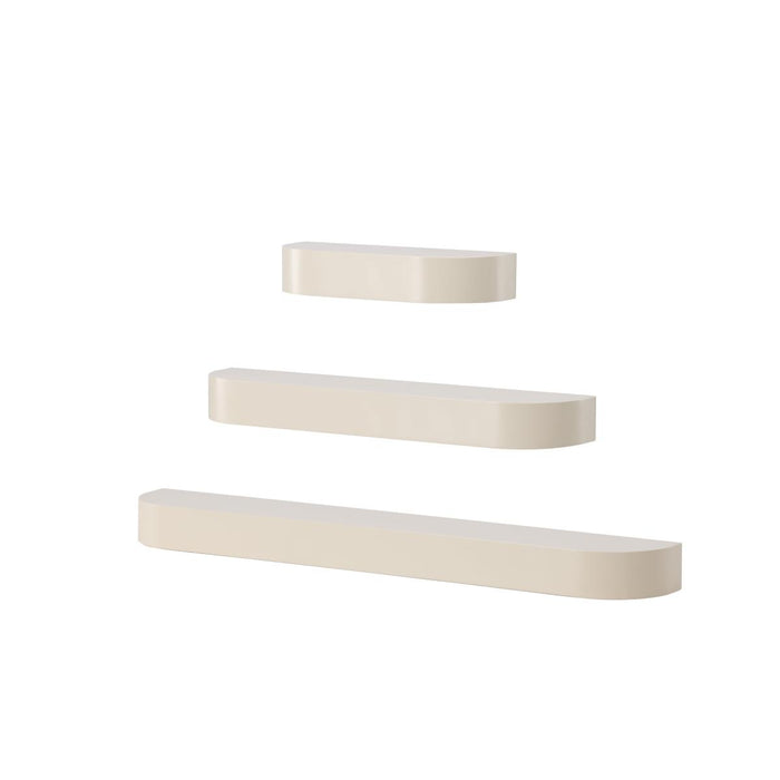 Svea - Rocco wanplanken - set van 3 - beige