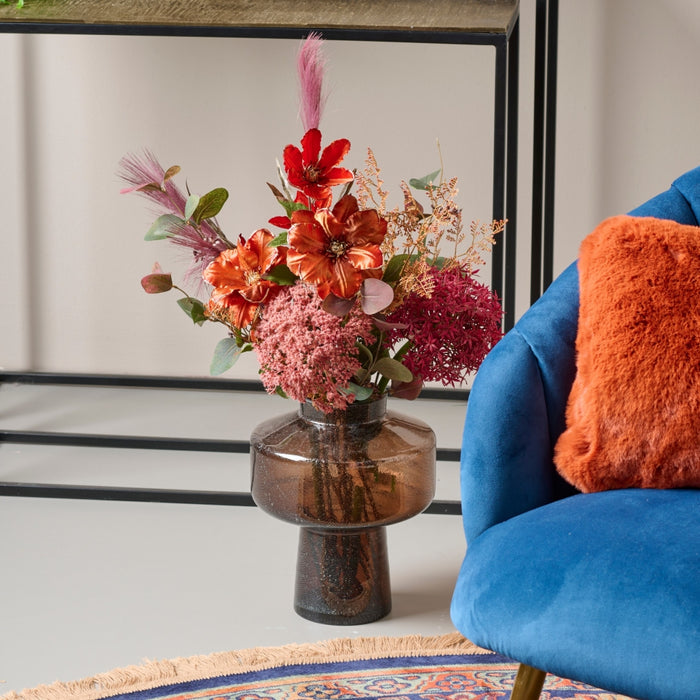 Fleurdirect Kunstbloem Clematis - - Polyester - 0x83x0cm (BxHxD)