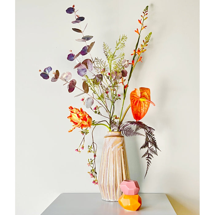 Fleurdirect Kunstbloem Montbretia - Oranje - Polyester