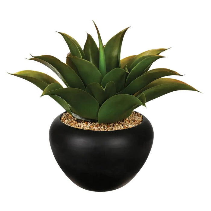 Atmosphera Aloe Vera kunstplant - in keramische pot - 37 cm