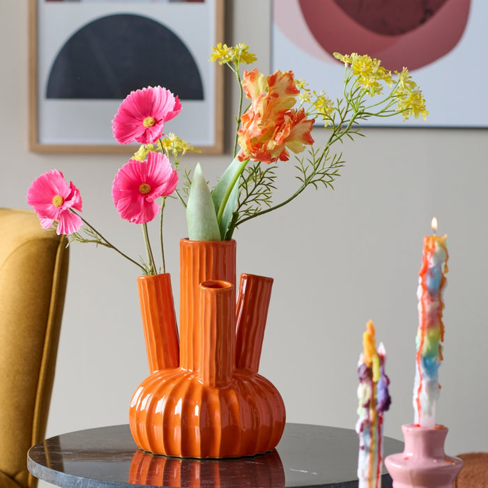 Fleurdirect Kunstbloem Tulp - Polyester - 0x68x0cm (BxHxD)