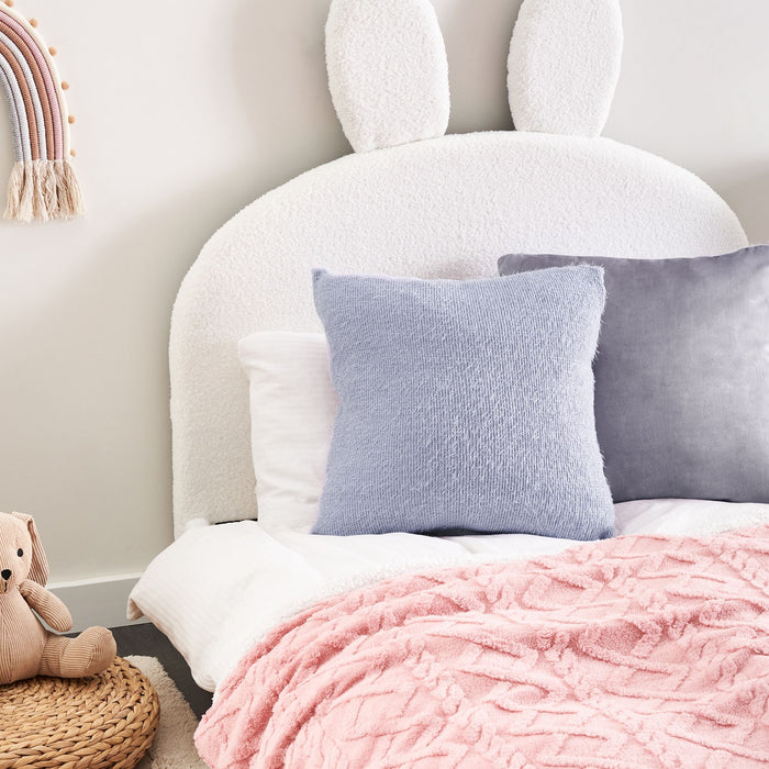 Beliani - CROSSANDRA - Sierkussen set van 2 - Paars - Polyester