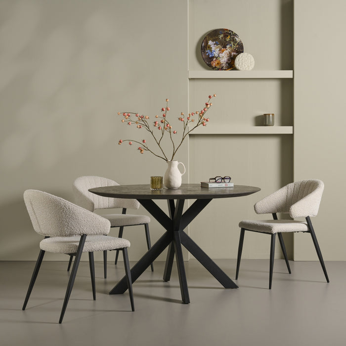 Fleurdirect Kunstbloem Rosehip - Roze - Kunststof - 0x102x0cm (BxHxD)