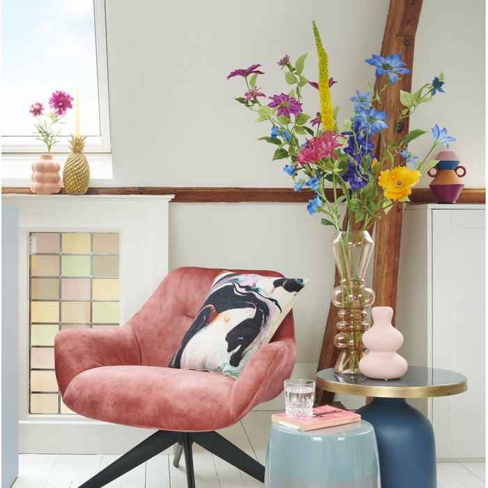 Fleurdirect Kunstbloem Delphinium - - Polyester - 0x95x0cm (BxHxD)