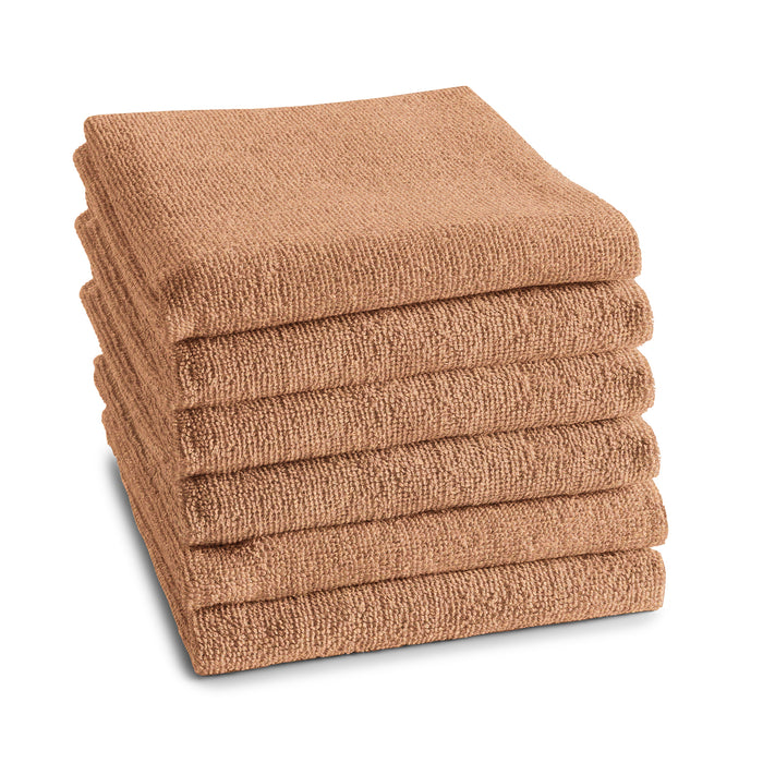 DDDDD keukendoek Logo - 50x55 cm - pastel peach - 6 stuks