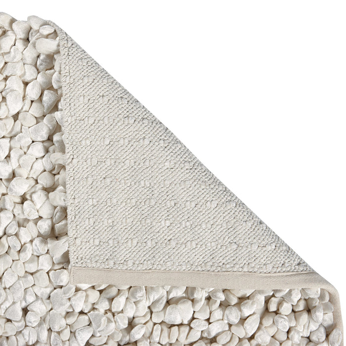 Rocca Badmat Ivory | 60 x 100 cm | Ivoor | Katoen | Polyester