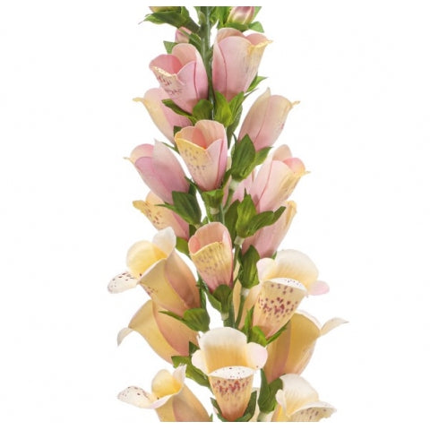 Fleurdirect Kunstbloem Digitalis - Geel - Polyester - 0x97x0cm (BxHxD)