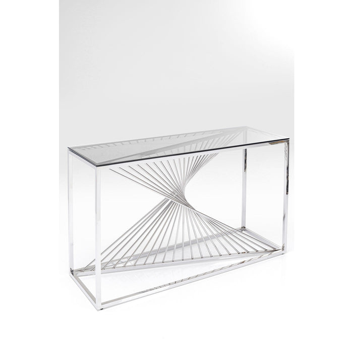 Kare Design Laser console zilver 120x40cm