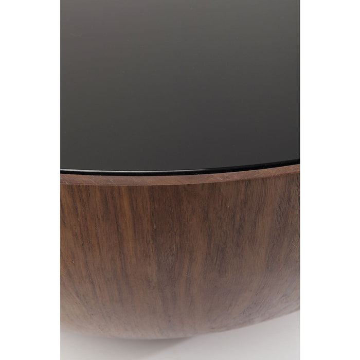 Kare Design Tear Drops Salontafel walnoot 80cm