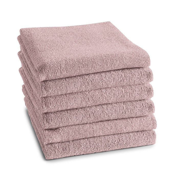 DDDDD keukendoek Logo - 50x55 cm - pastel pink - 6 stuks