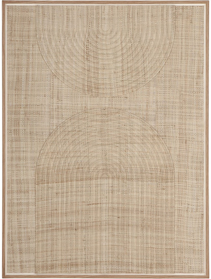 MUST Living Wall panel Japanese Garden large,127x102x4 cm, natural...