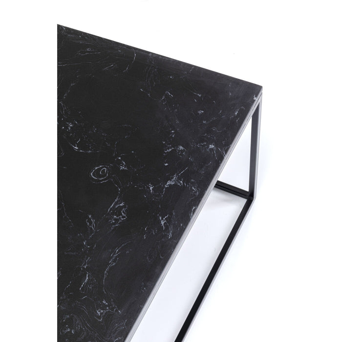 Kare Design Key West Black Salontafel - 120 Cm - Zwart Marmer