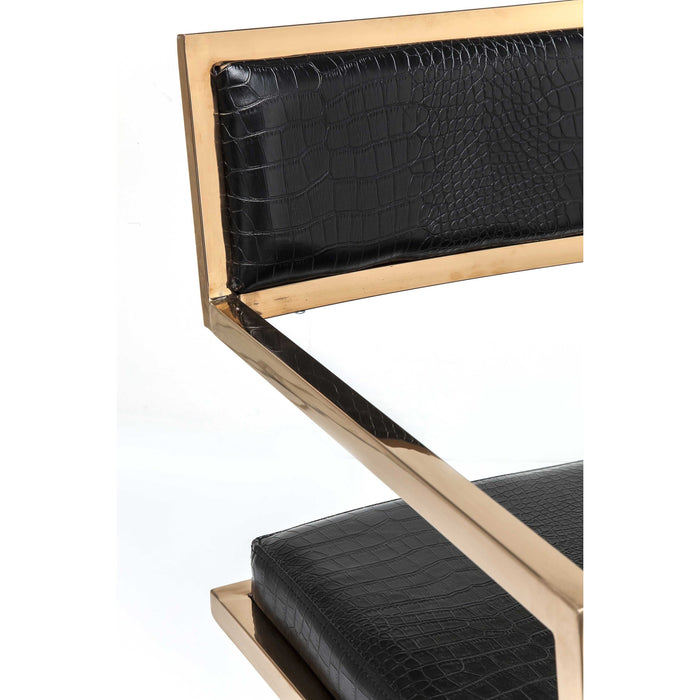 Kare Eetkamerstoel Jazz Rosegold