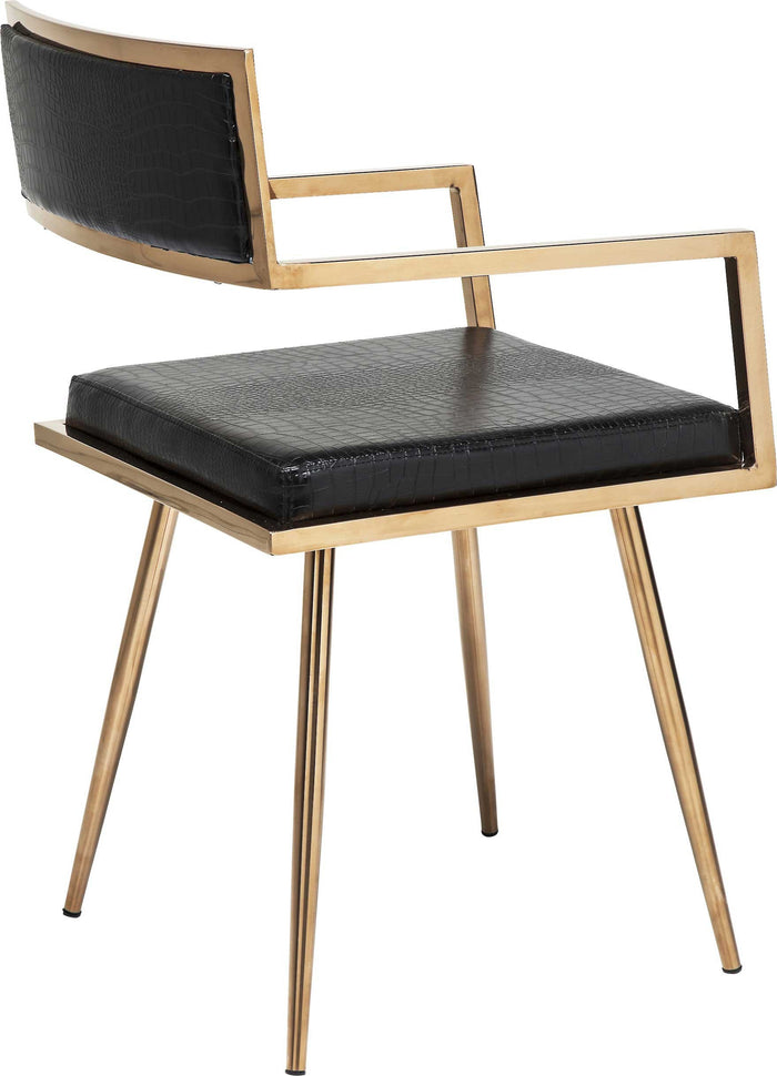 Kare Eetkamerstoel Jazz Rosegold