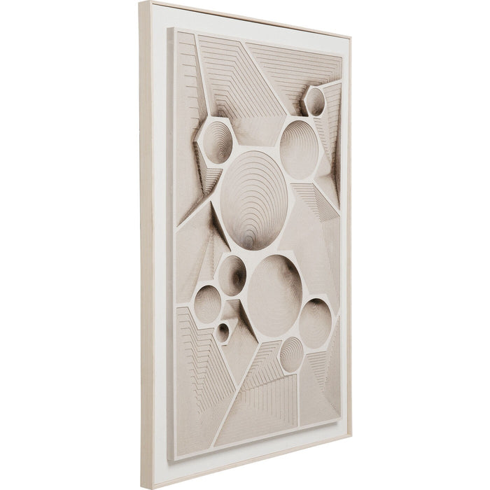 Kare Design Vulcano Ten Schilderij 80x120cm