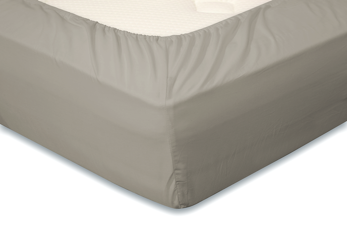 Eleganzzz Hoeslaken Jersey Katoen Stretch 35cm Hoge Hoek - mushroom