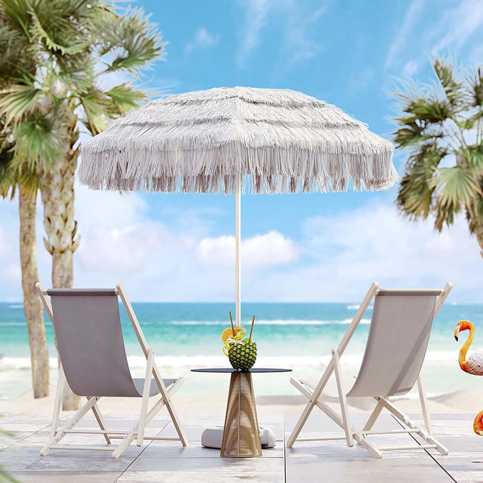 Ligstoelen Easy Summer grijs 2|set Kare Design