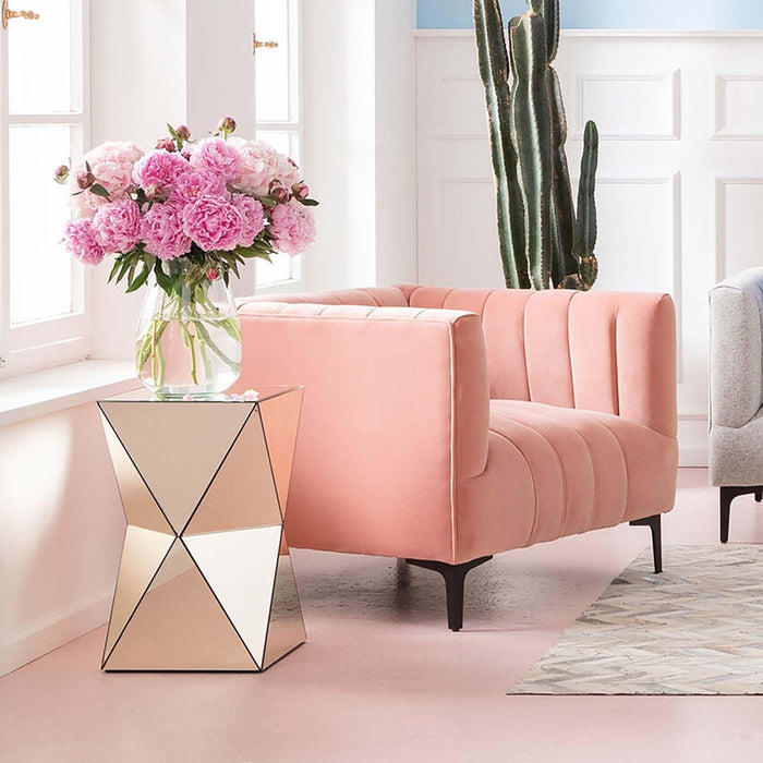 Bijzettafel Luxury Triangle Champagne Kare Design