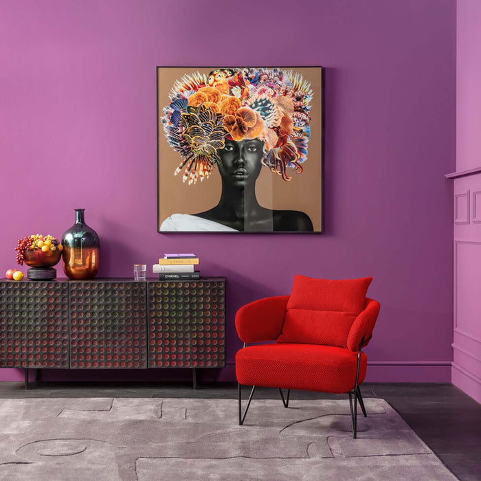 Kare Design Peppo Fauteuil rood