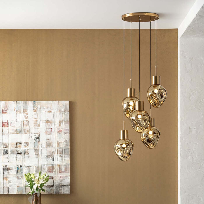 Hanglamp Supernova 50cm goud Kare Design
