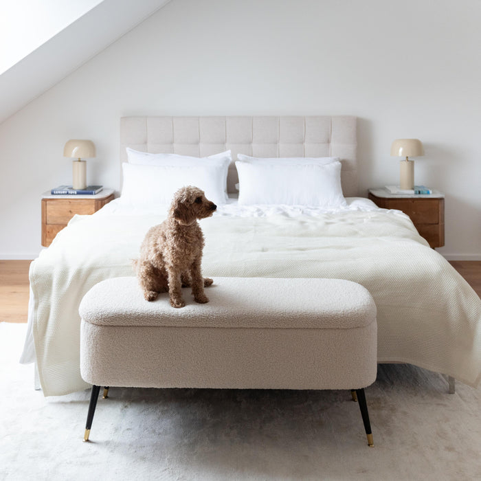 Opbergbank Rico creme Kare Design