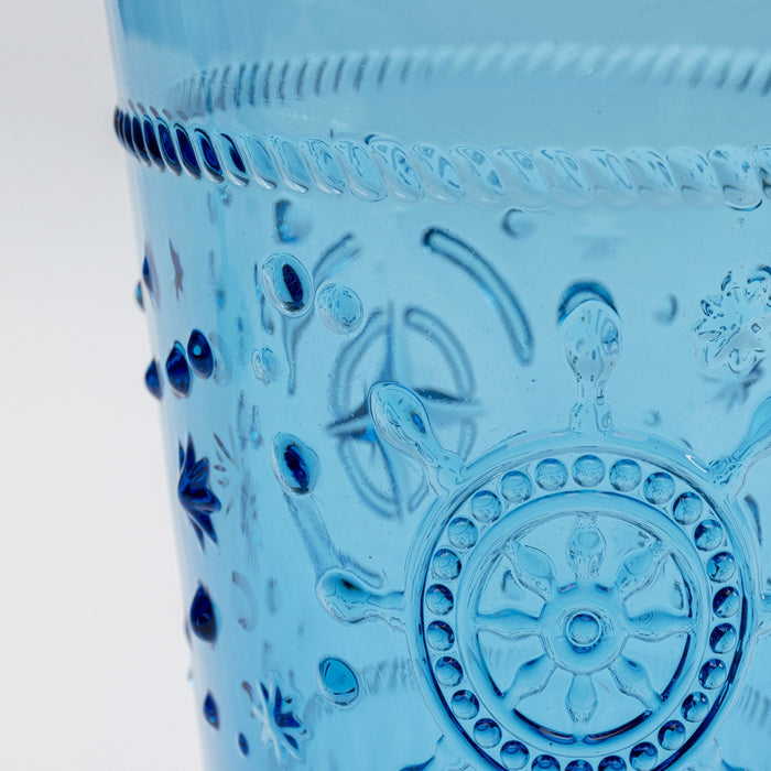 Kare Design Greece Waterglazen hoog blauw 6st