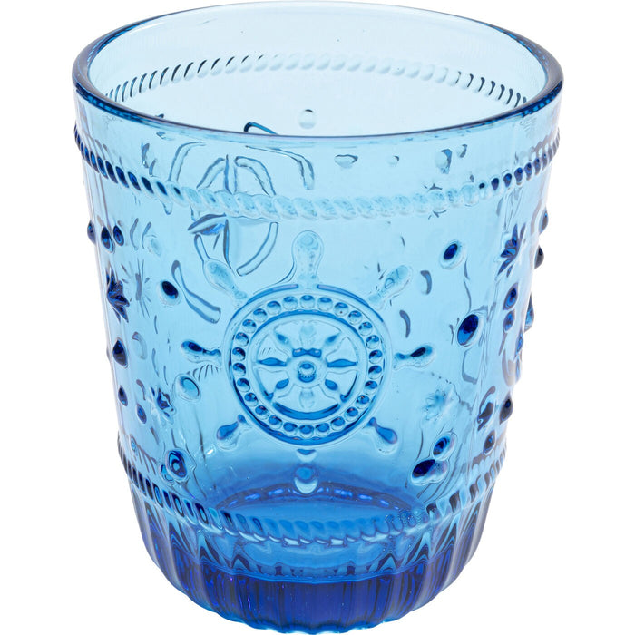 Kare Design Greece Waterglazen blauw 6st