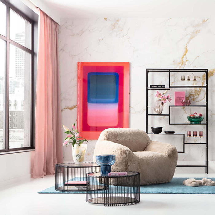 Salontafel Wire Double Bubble zwart (2|Set) Kare Design