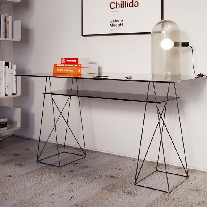 Kare Design Polar bureau zwart 130x65cm