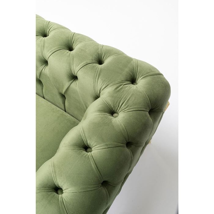 Kare Design Bellissima Fauteuil fluweel groen