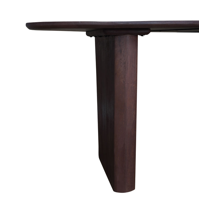 Home67 - Eettafel Rudo 180 x 110 cm - Espresso Mangohout