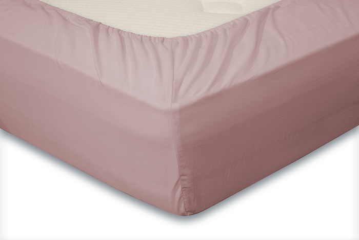 Eleganzzz Hoeslaken Jersey Katoen Stretch 35cm Hoge Hoek - light pink